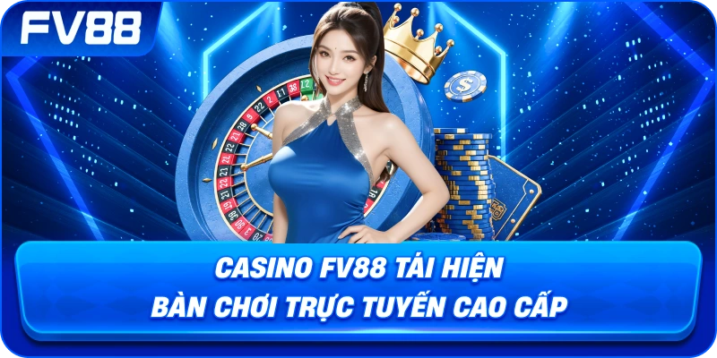 Casino fv88 tái hiện bàn chơi trực tuyến cao cấp
