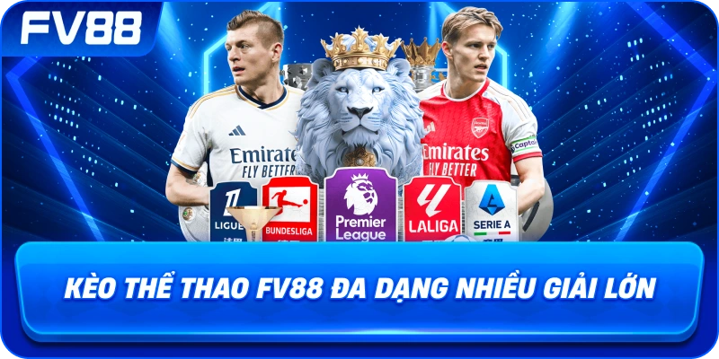 Kèo Thể Thao fv88 đa dạng nhiều giải lớn
